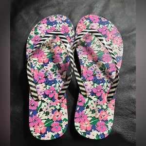 Vera Bradley Flower Garden flip flops